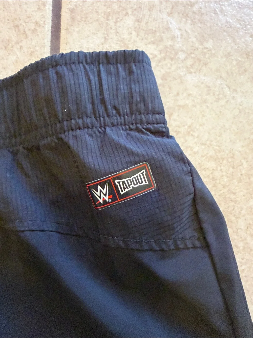 Tapout Black Men's Jogger Track Pants
